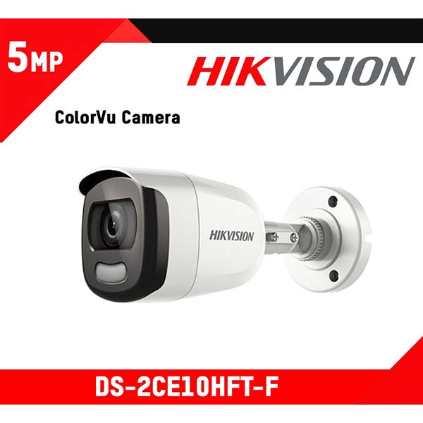 5MP Color VU Full Time Color Bullet  Camera DS-2CE10HFT-F