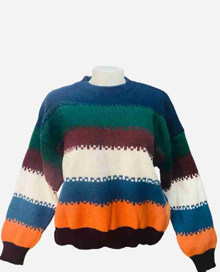 Multi Color Sweater  Long Sleeve