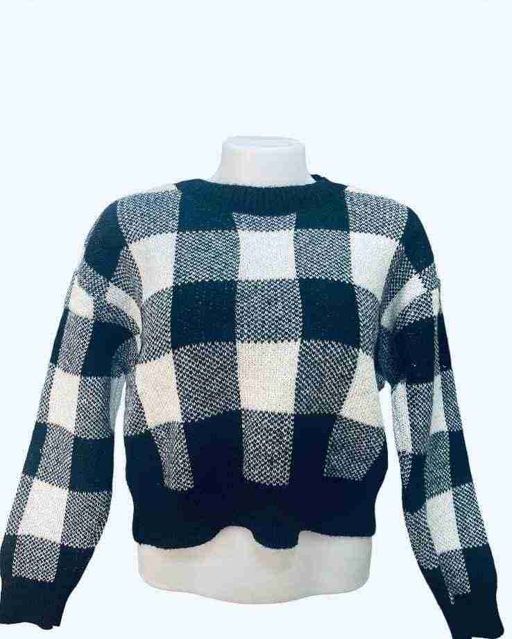 Loose Sweater Round Neck Knitting Shirt