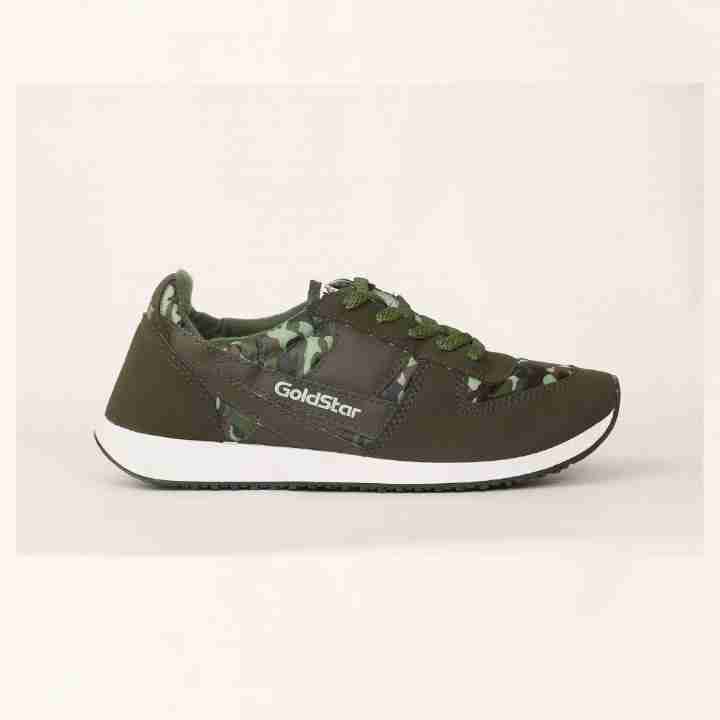 032 Army Green Goldstar Classic Shoes For Men