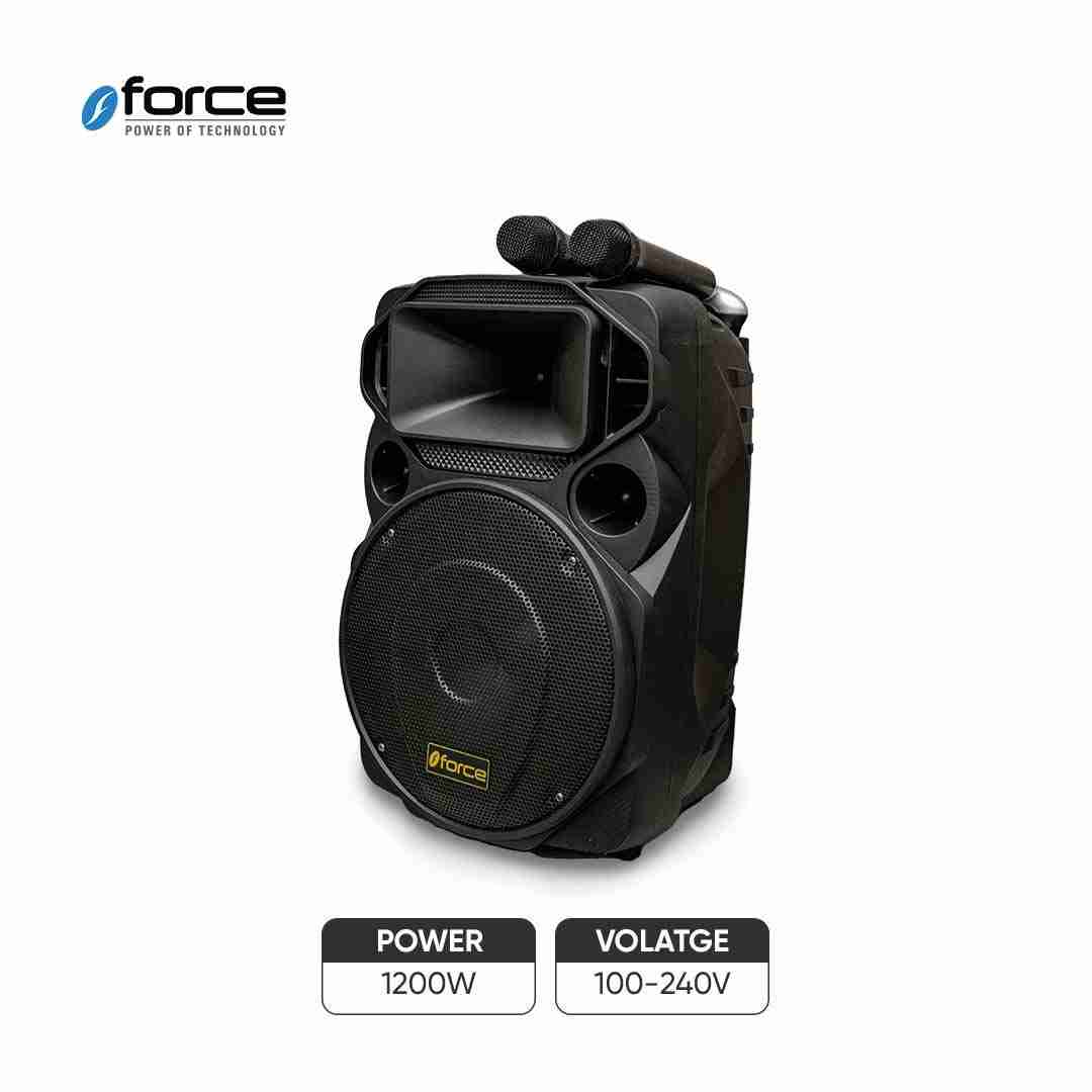 Force 15 Inch Large Trolley Speaker (FR-1546)