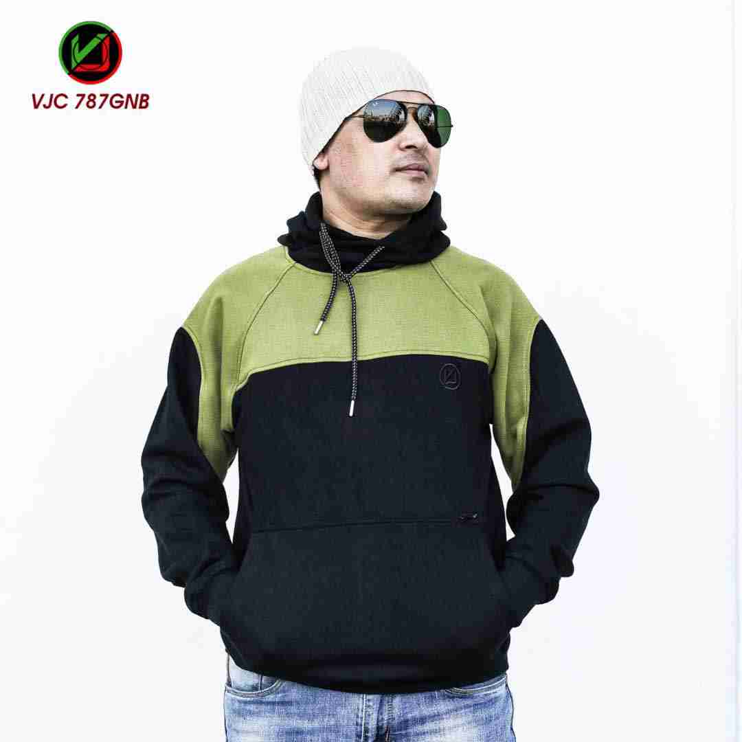 VIRJEANS (VJC787) Stylish Inner Fur Fleece Hoodie For Men