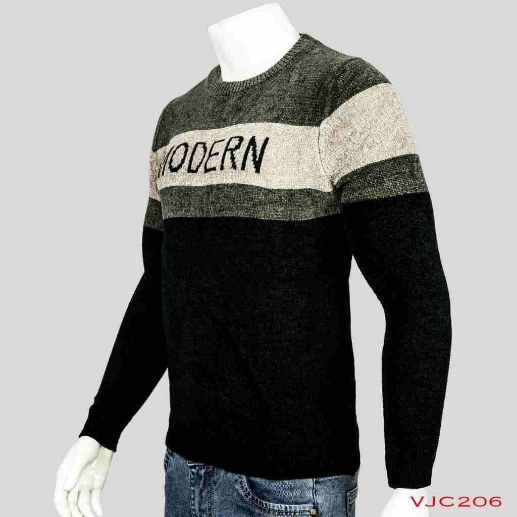 Round Neck Sweater Warm For Men (VJC206)