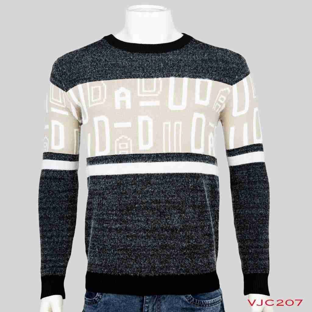 Woolen Round Neck Sweater Warm For Men (VJC207)