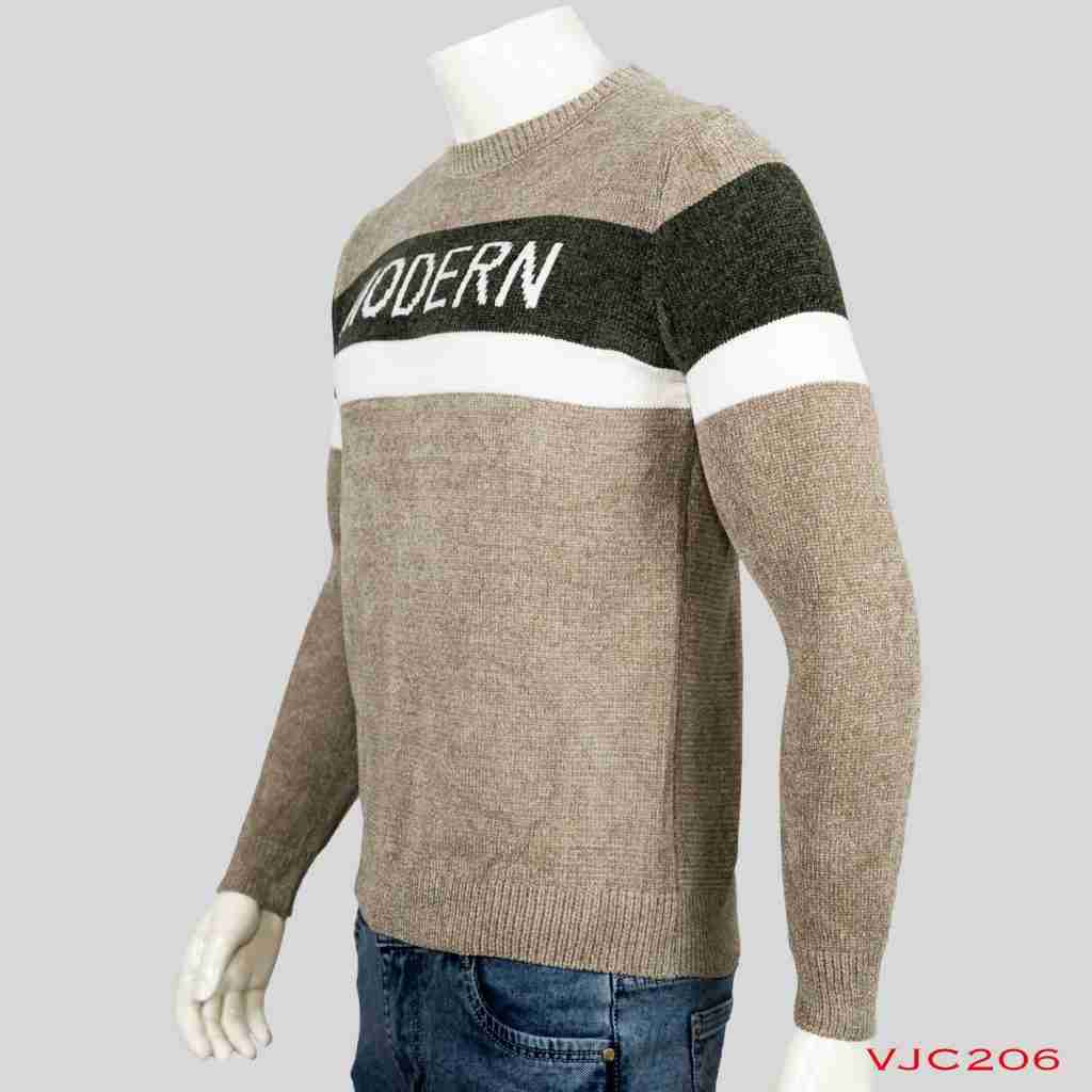 Round Neck Sweater Warm For Men (VJC206)