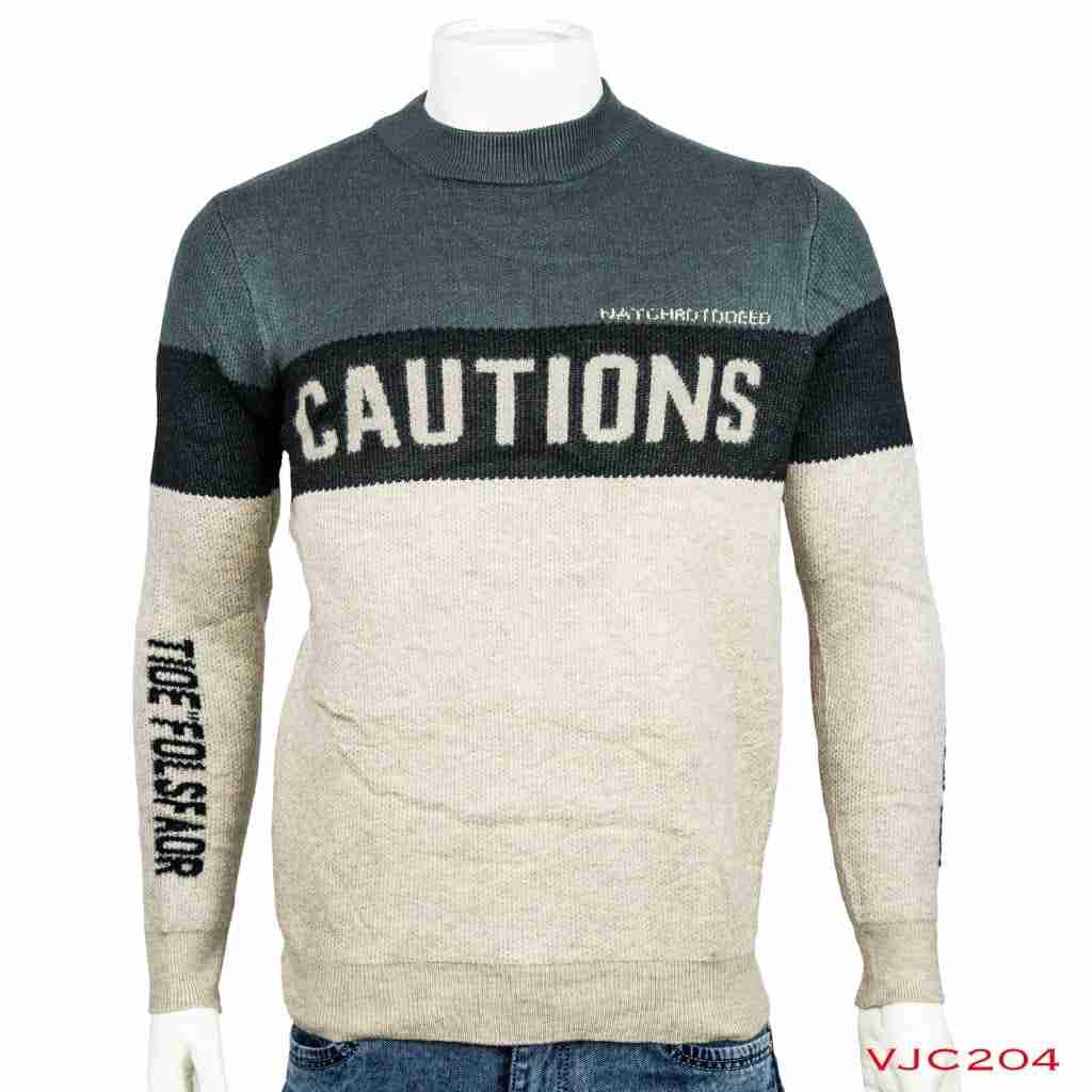 Round Neck Sweater Warm For Men (VJC204)