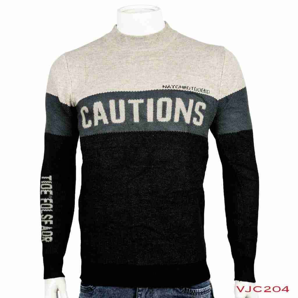 Round Neck Sweater Warm For Men (VJC204)