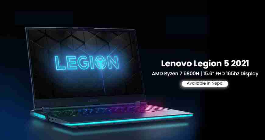 Lenovo Legion 5 2021 (15.6'' FHD 165Hz, Ryzen 7 5800H, RTX 3070,16GB RAM, 512 SSD)