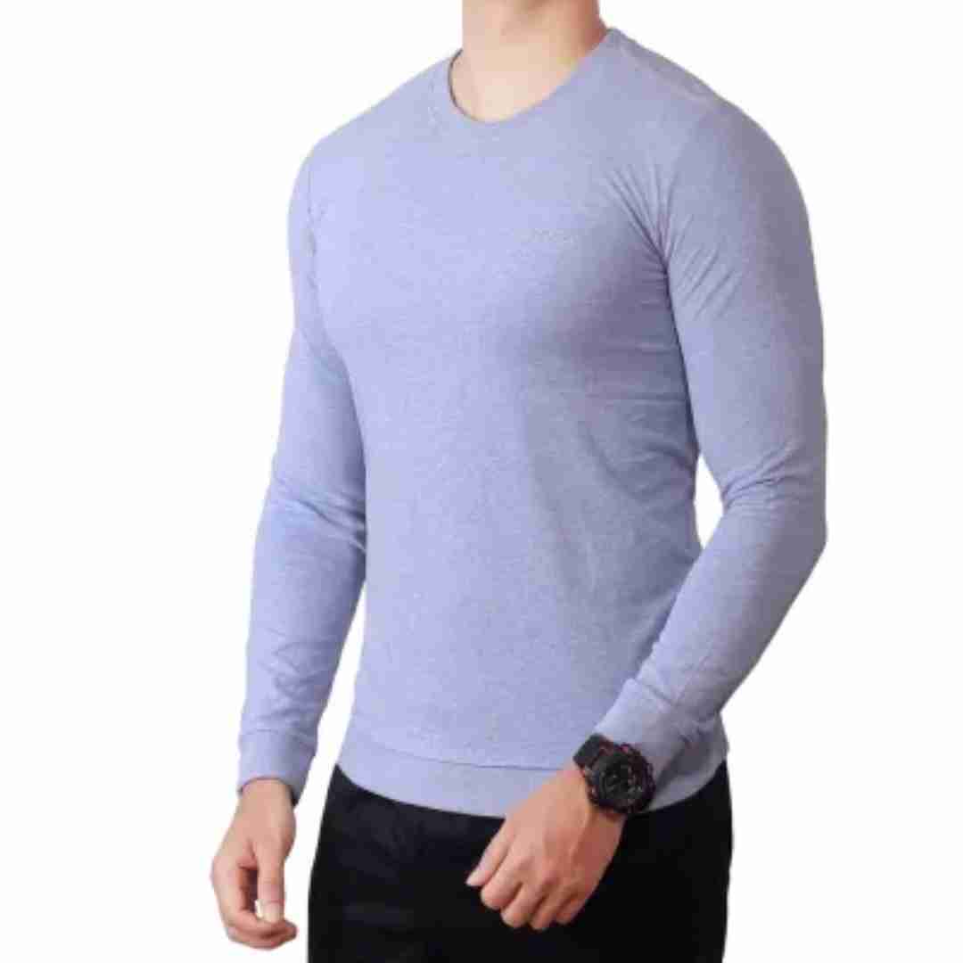 Round Neck Cotton Full T-shirt