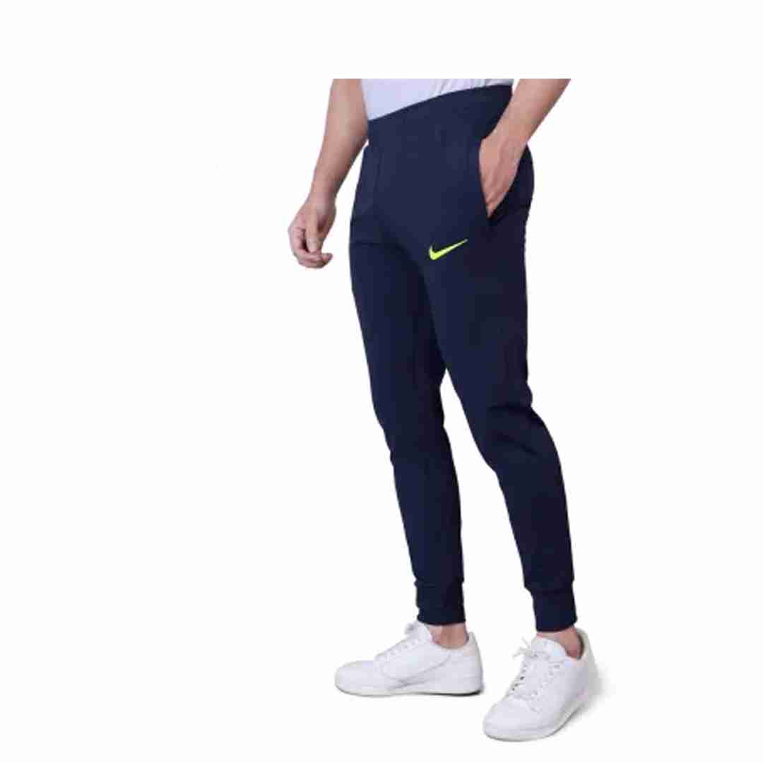 Solid Men Blue, Nike Track Pants