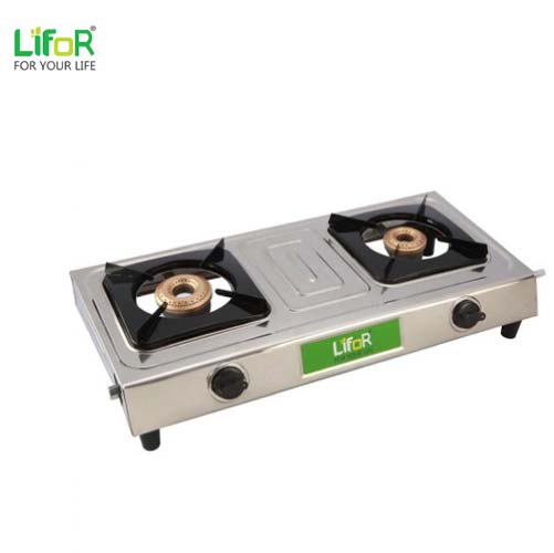 Lifor Gas Stove  (LIF-GSC2BAI-SS)