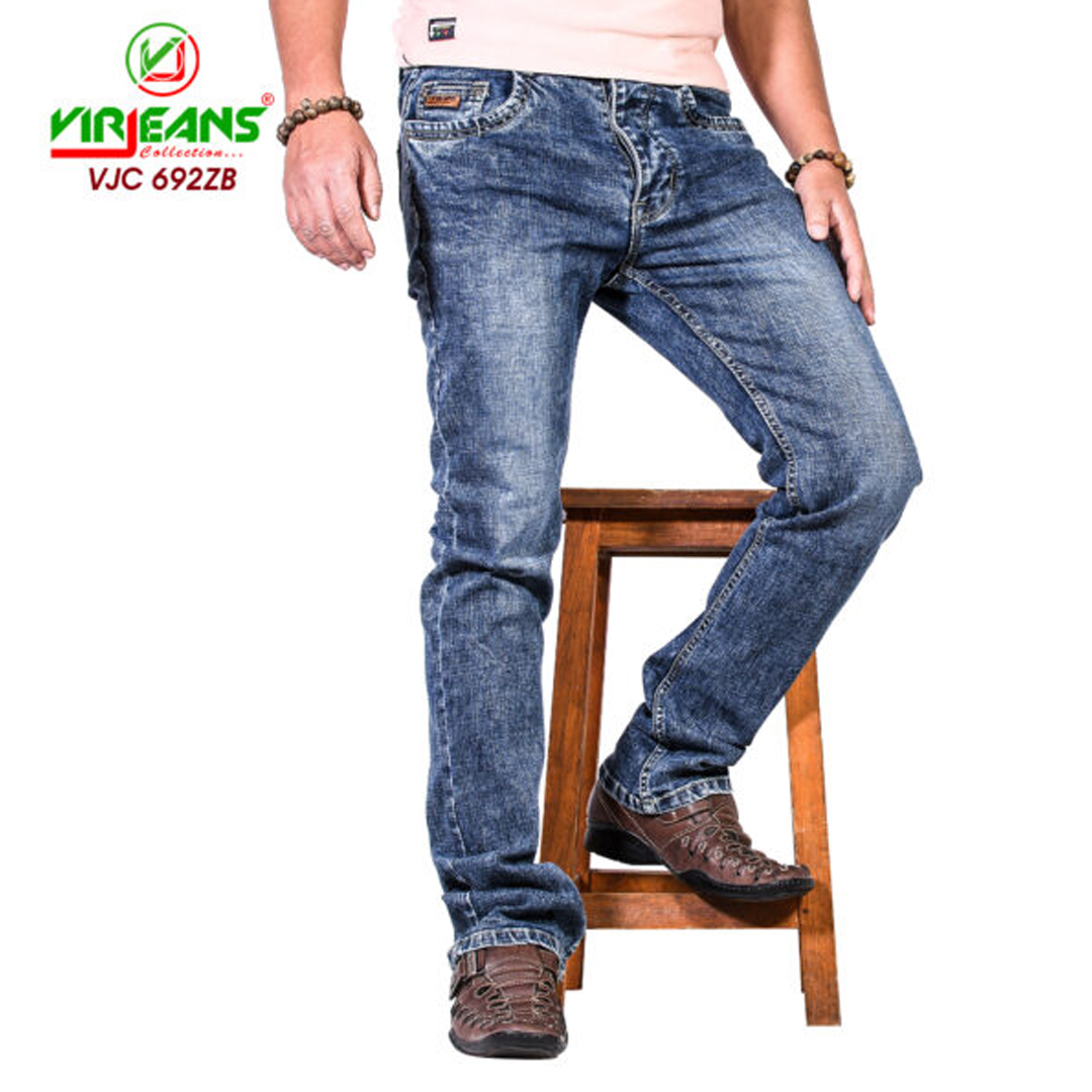 Virjeans (VJC 692) Stretchable Bootcut Jeans Pant For Men