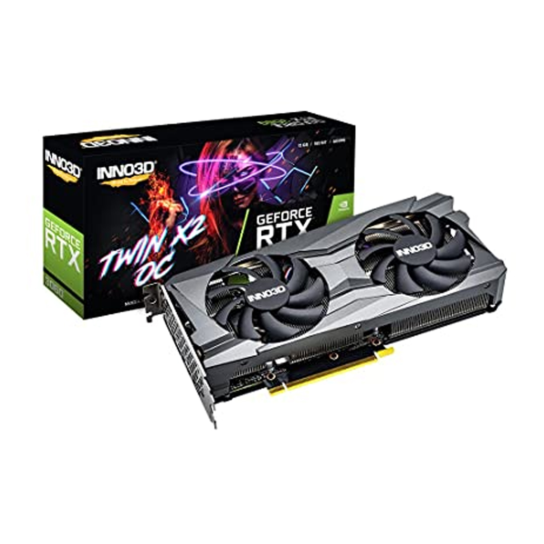 GeForce RTX 3060 TWIN X2 OC  12GB GDDR6 INNO 3D N30602-12D6X-11902120H