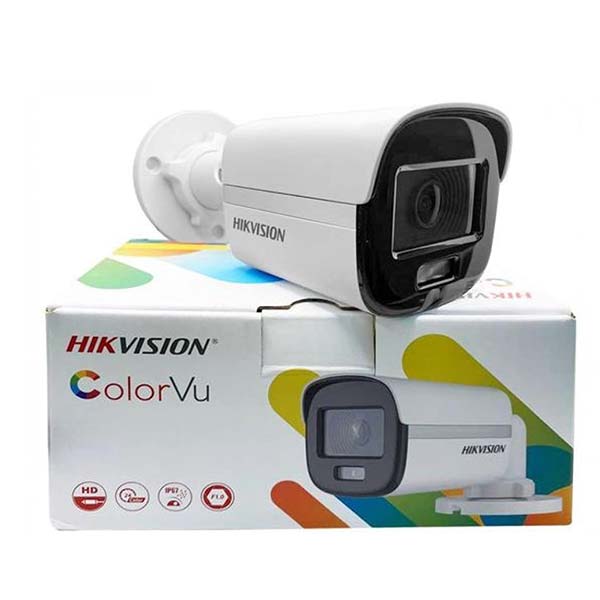 2MP ColorVU 2.0 Full Time Color Bullet Camera (Color Night Vision) DS-2CE10DF0T-PF