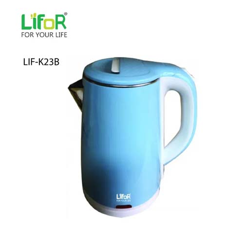 Lifor 2.3 Liter Electric Kettle: (LIF-K23B)