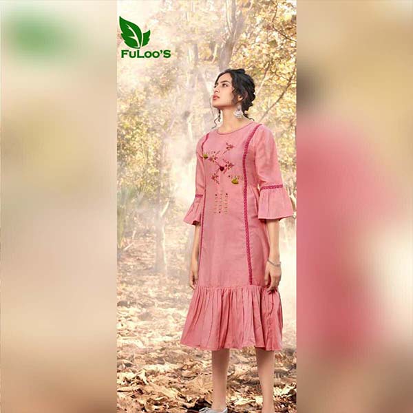 Phoenix Designer Handloom Cotton Kurti #754