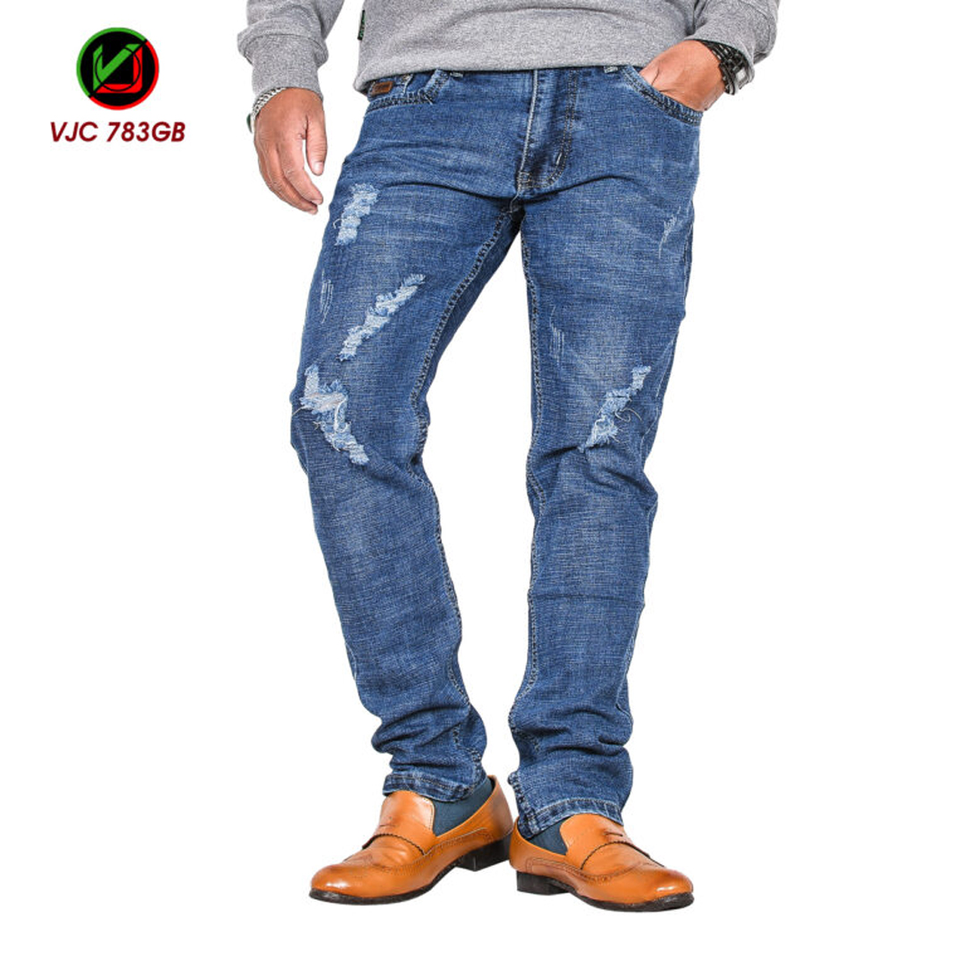 VIRJEANS (VJC 783) Denim Jeans Choose Grunch Pant for Men – Blue