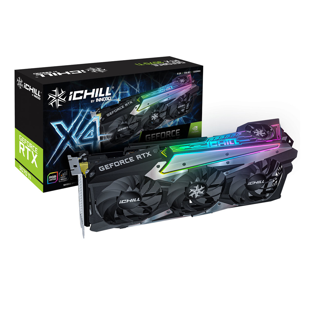 GEFORCE RTX 3070Ti ICHILL X4  8GB GDDR6 - GEFORCE INNO 3D C307T4-086XX-1820VA35