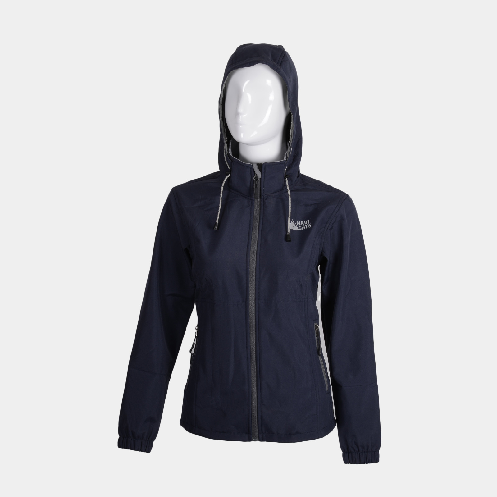 Navigate Women Bonded Polar Jacket – Navy Blue